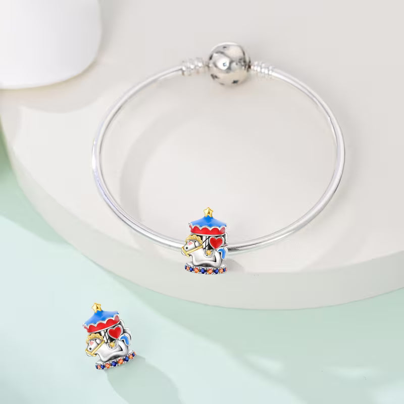 Carousel Bead Charm For Bracelet