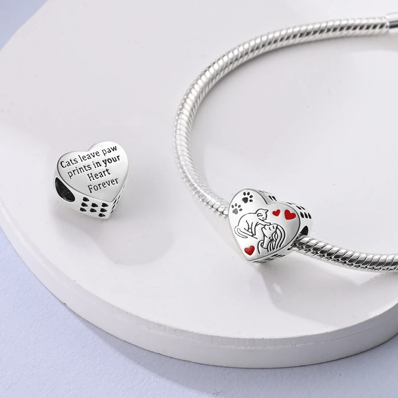 Cat Lover Charm For Bracelet