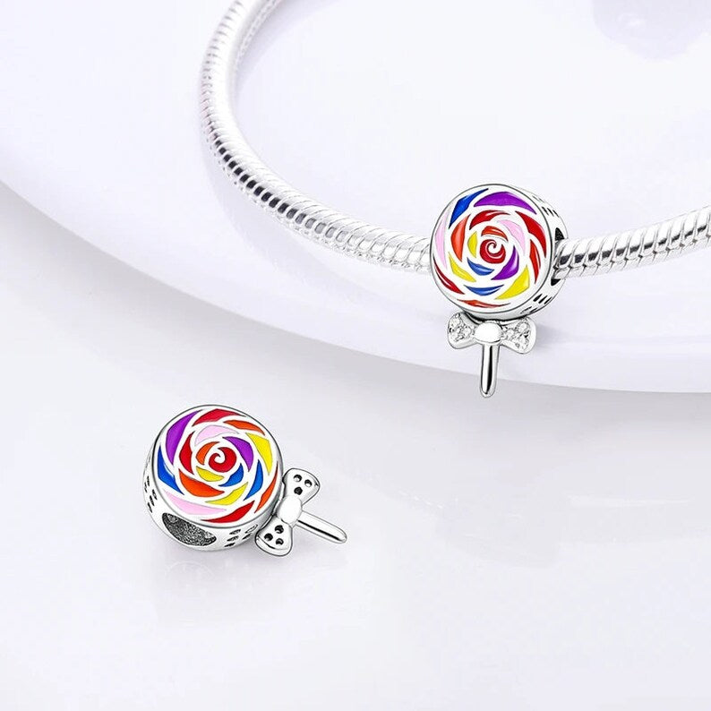 Lollipop Charm For Bracelet