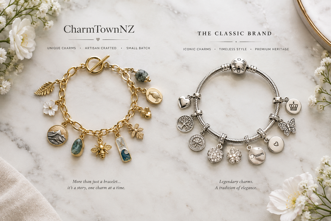CharmTownNZ vs. Pandora: Which Charm Bracelet Brand is Right for You?