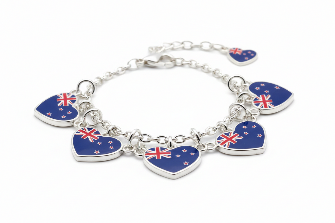 New Zealand Flag Charm Bracelet Popularity (CharmTownNz)