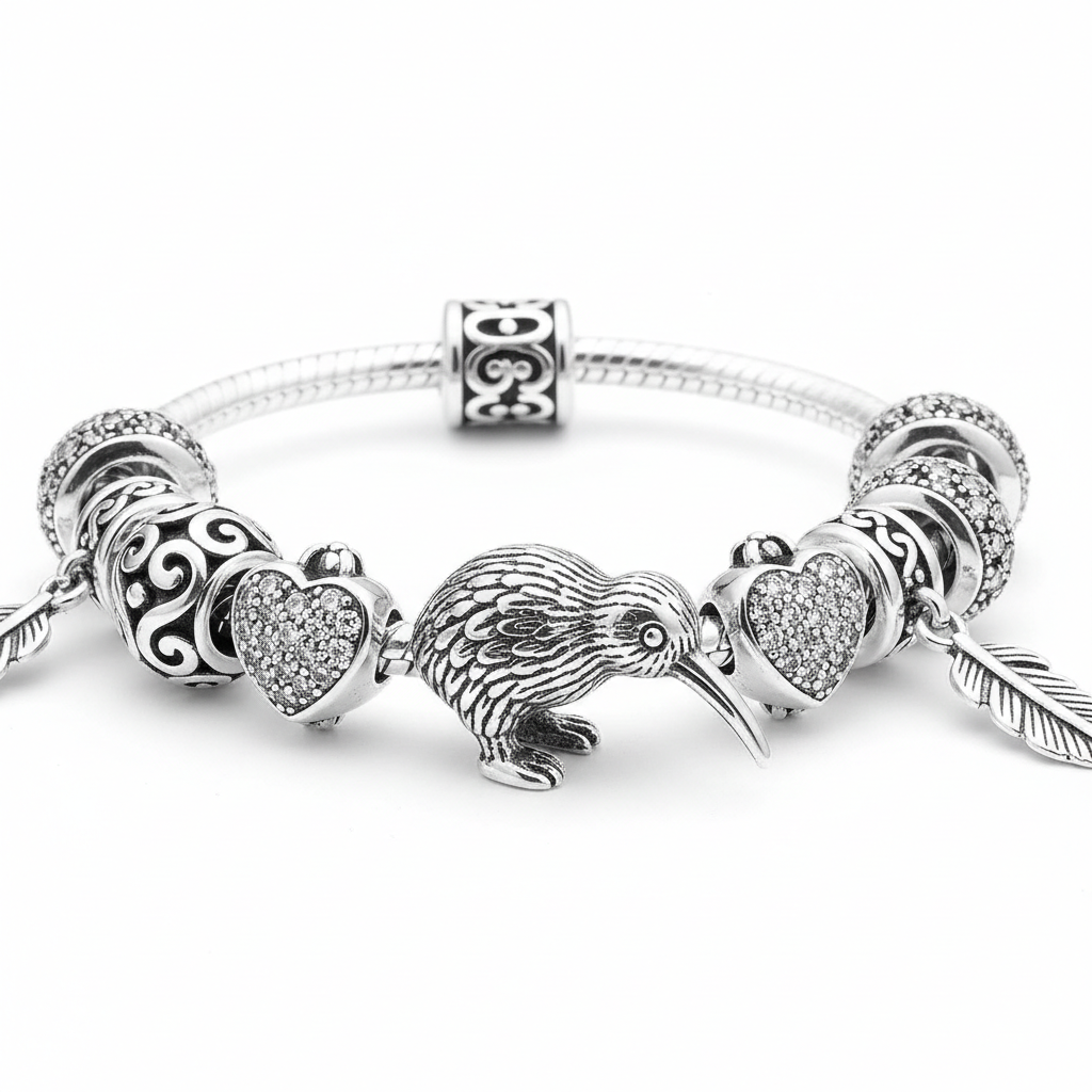 How to Design a Kiwi-Inspired Charm Bracelet (CharmTownNz)