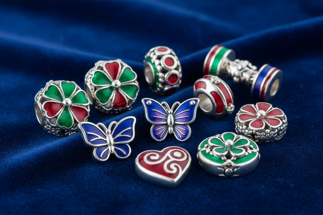 Why Enamel Color Charm Bracelets is the best (CharmTownNz).