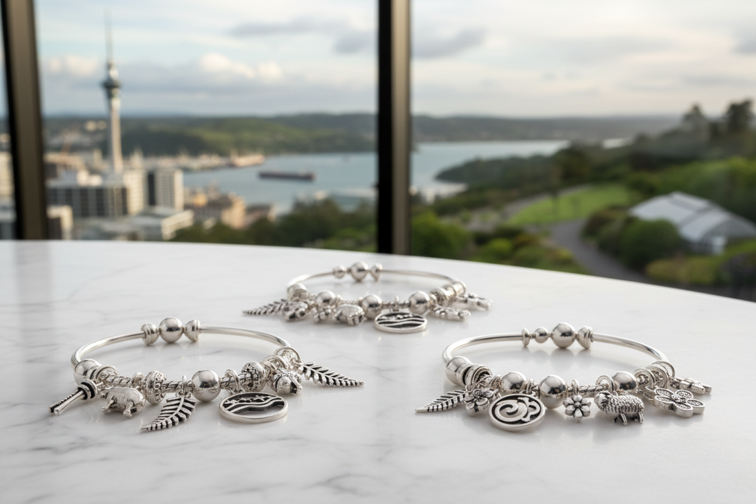 Silver Charm Bracelets in New Zealand: Auckland, Wellington and Christchurch (CharmTownNz).