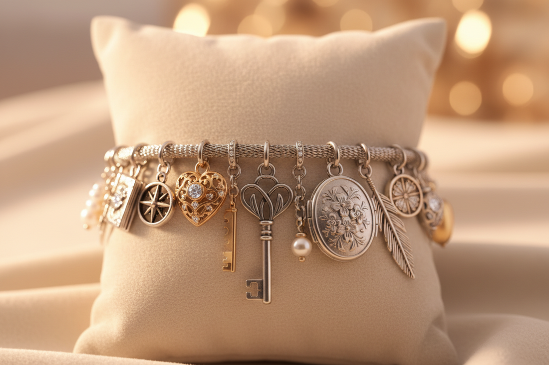 The Timeless Magic of a Charm Bracelet.