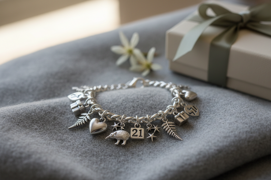Silver Charm Bracelets: The Perfect Birthday Gift in NZ (CharmTownNz).