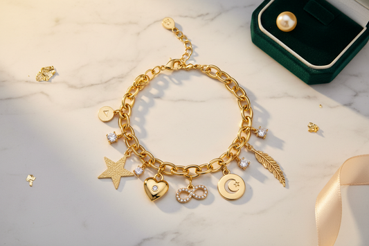The Ultimate Guide to the Golden Charm Bracelet (CharmTownNz).