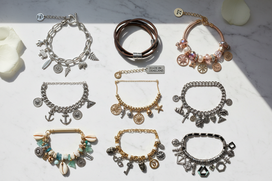 Top 10 of charm bracelet style in NZ.