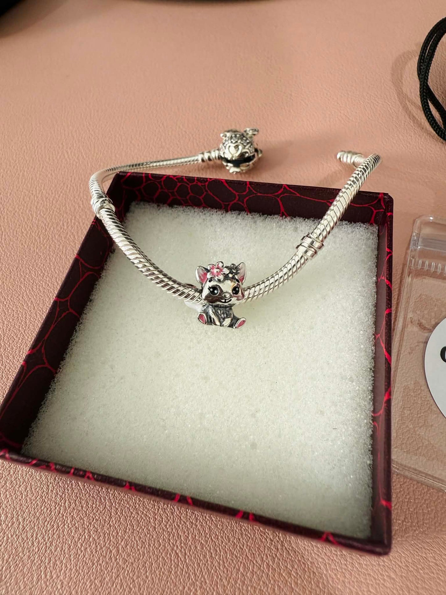 Cute Cat Charm For Bracelet