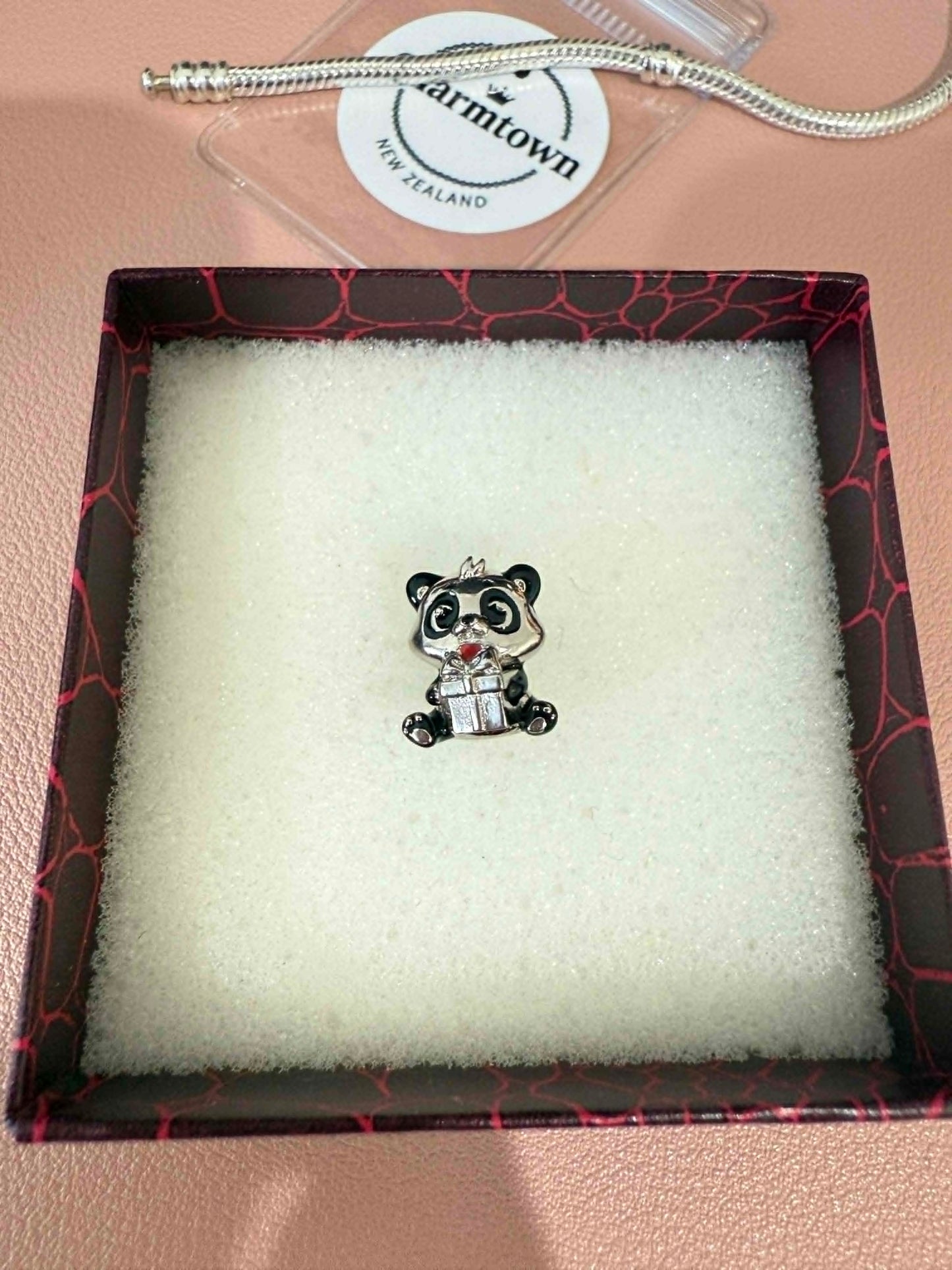 Panda Charm For Bracelet (s925)