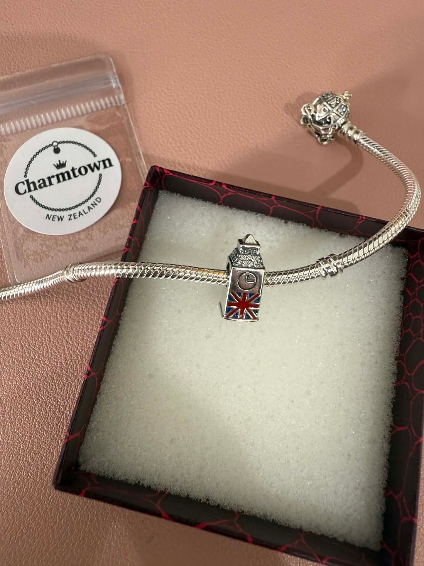 England Big Ben Tower Charm For Bracelet