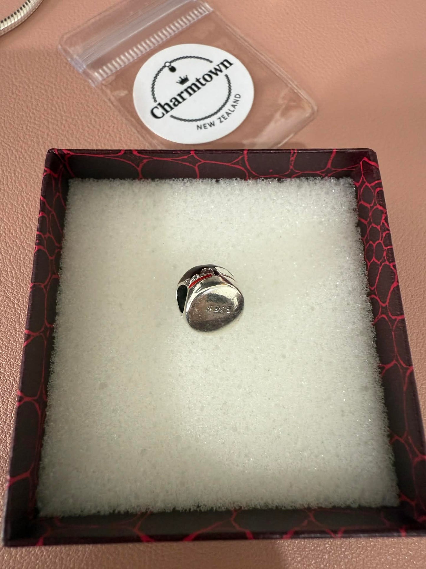 Strawberry Chocolate Cake Charm For Bracelet