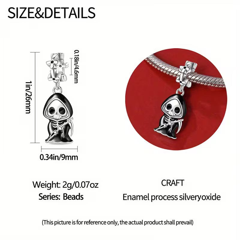 Grim Reaper Charm For Bracelet