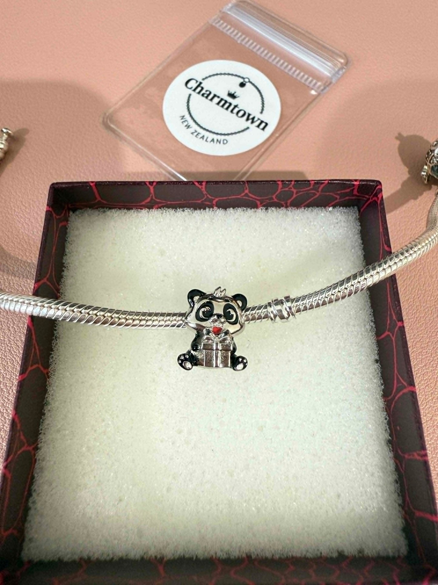 Panda Charm For Bracelet (s925)