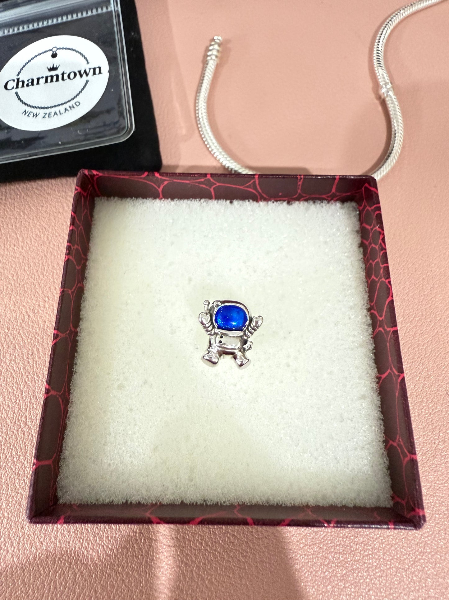 Astronaut Charm For Bracelet (s925)