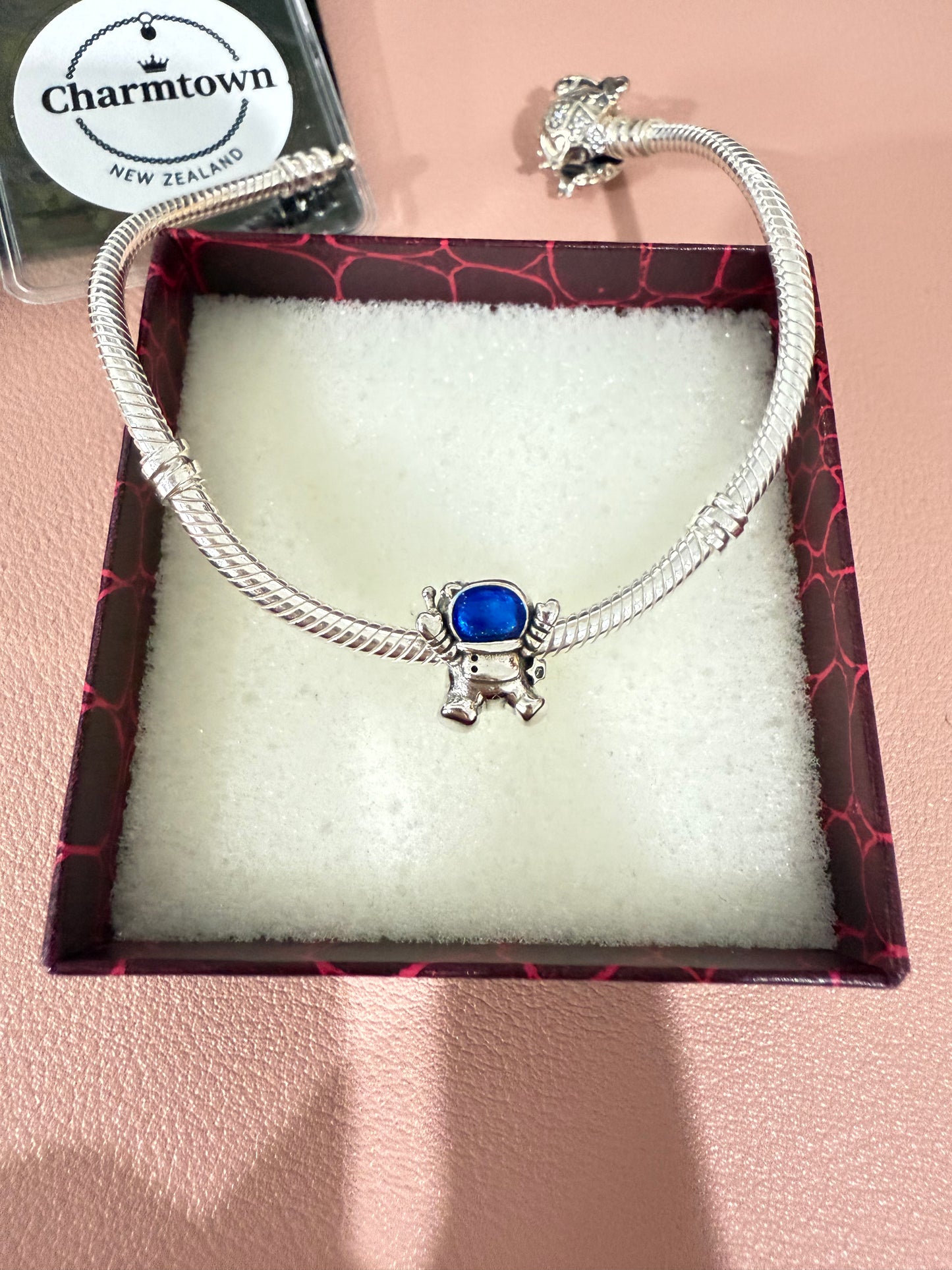 Astronaut Charm For Bracelet (s925)