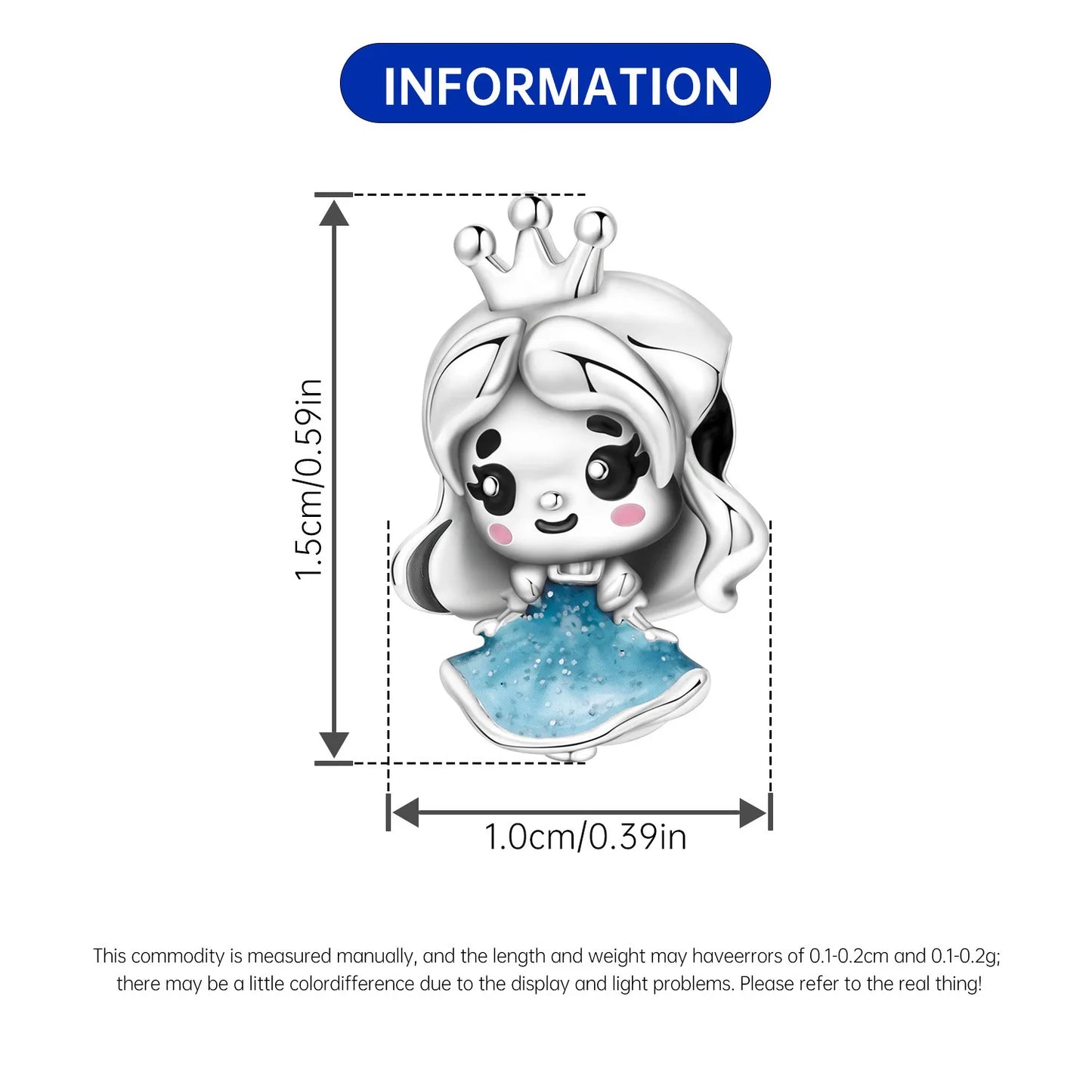 Princess Charm For Bracelet