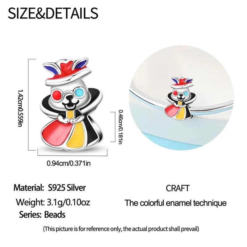 Rabbit Joker Charm For Bracelet