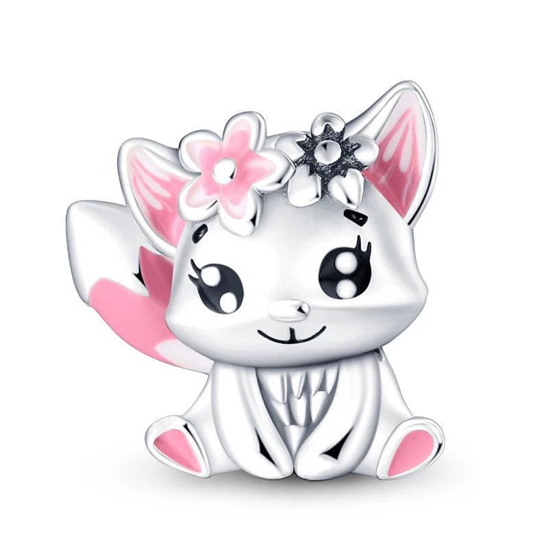 Cute Cat Charm For Bracelet