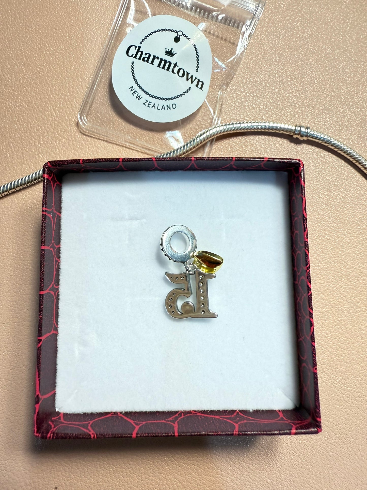 Number 15 Charm For Bracelet (s925)