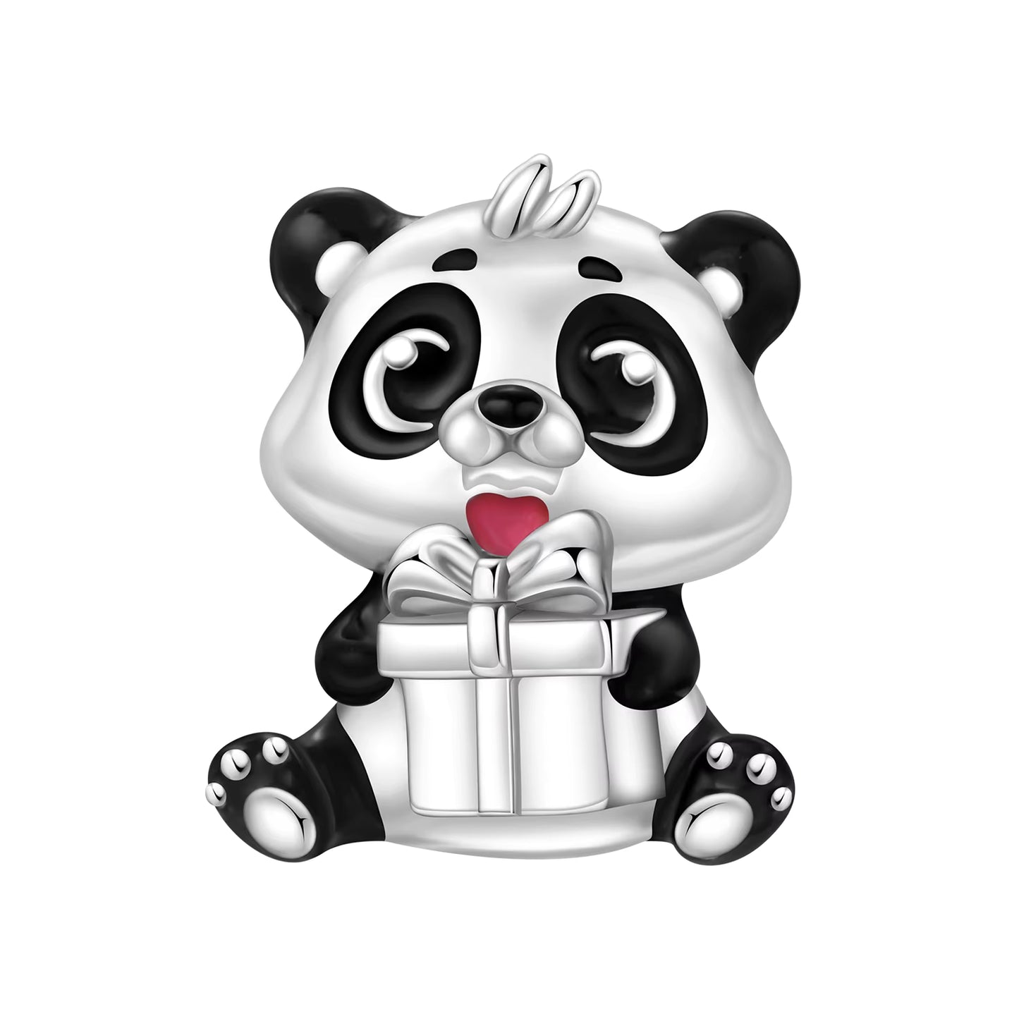 Panda Charm For Bracelet (s925)