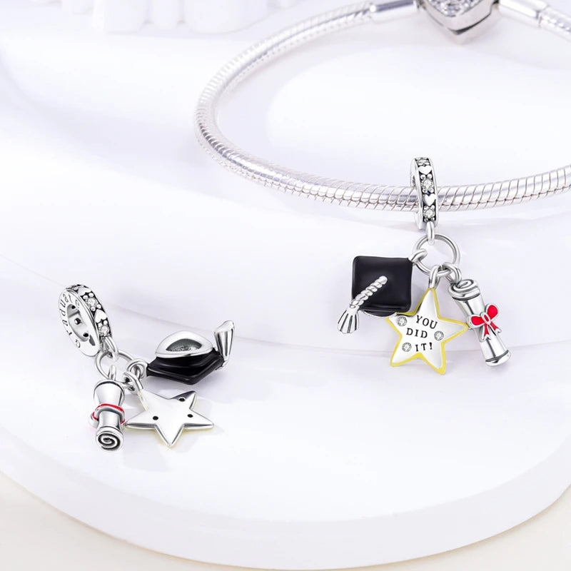 Graduation "YOU DID IT" Charm For Bracelet