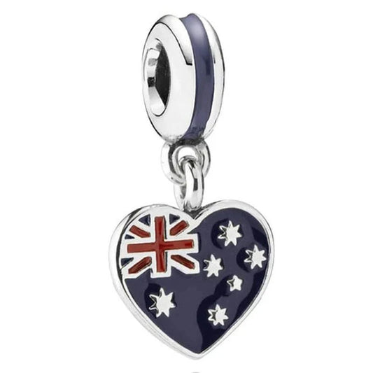 Australia Flag Charm For Bracelet