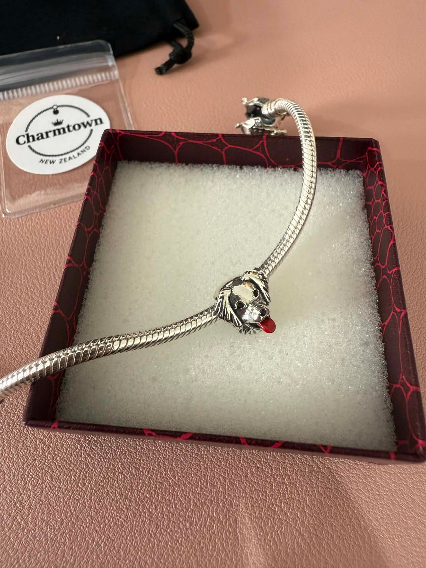 Golden Retriever Charm For Bracelet