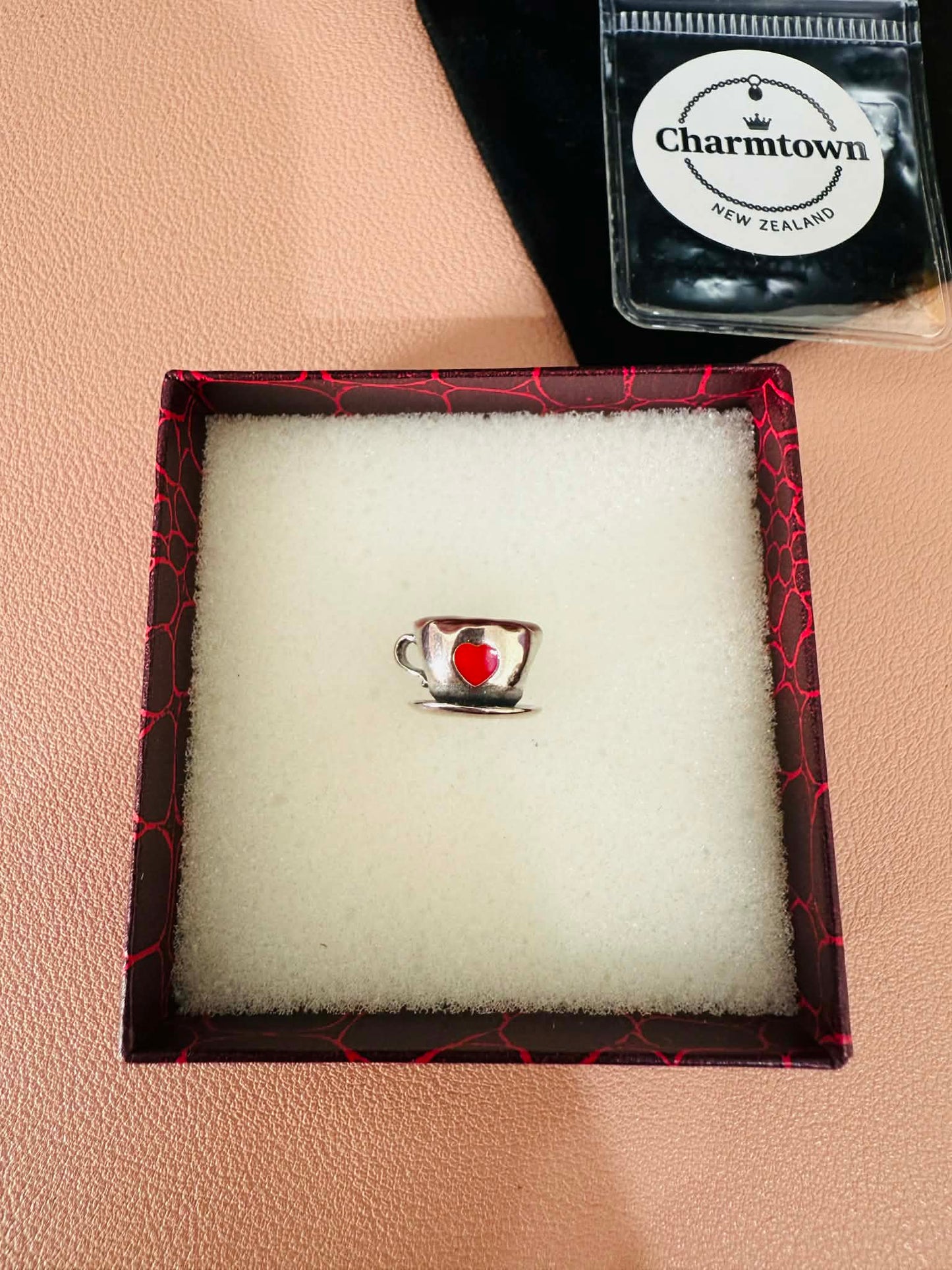 Cup of Coffee Charm For Bracelet