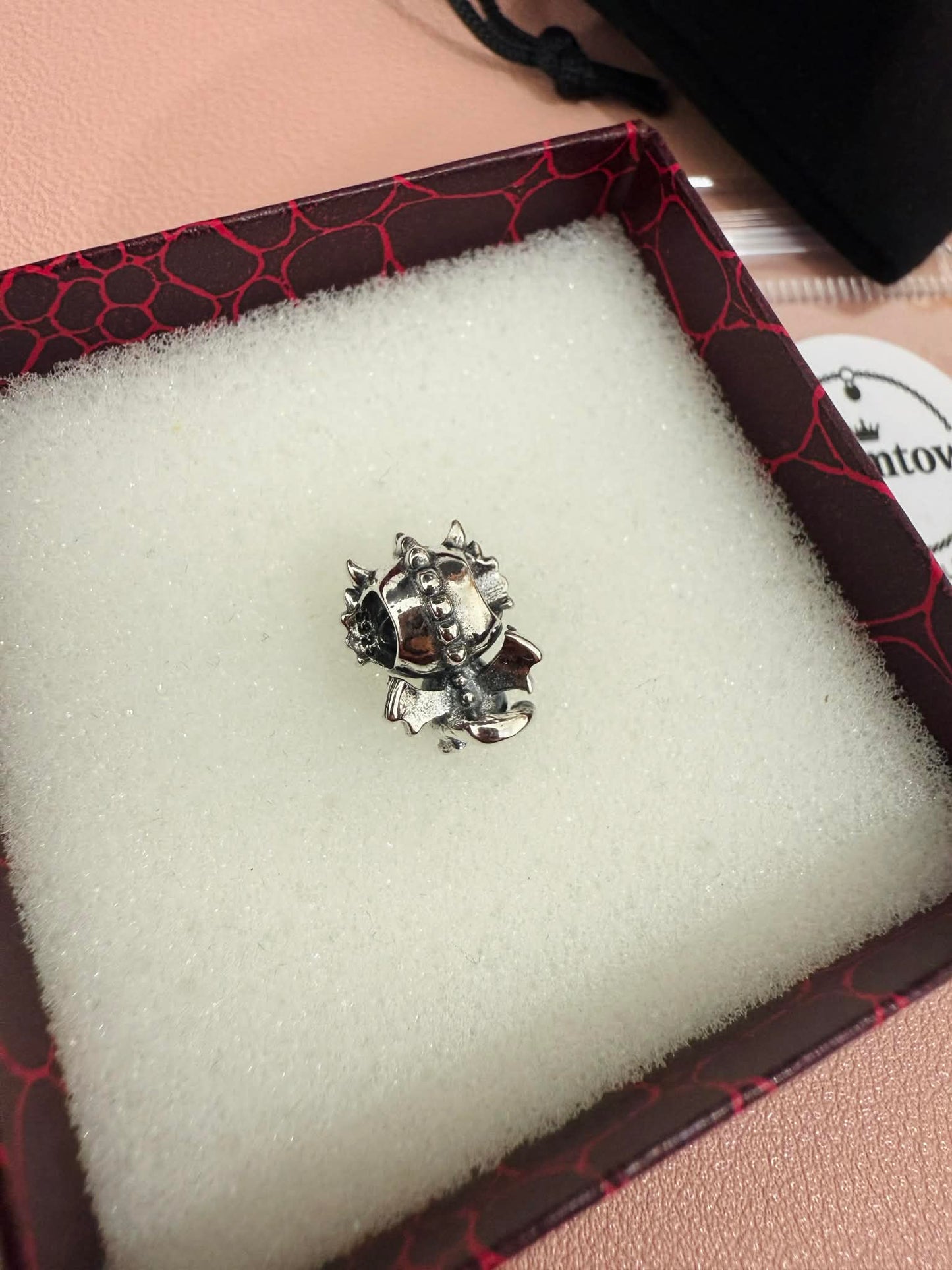 Dragon Blueeyes Charm For Bracelet (s925)