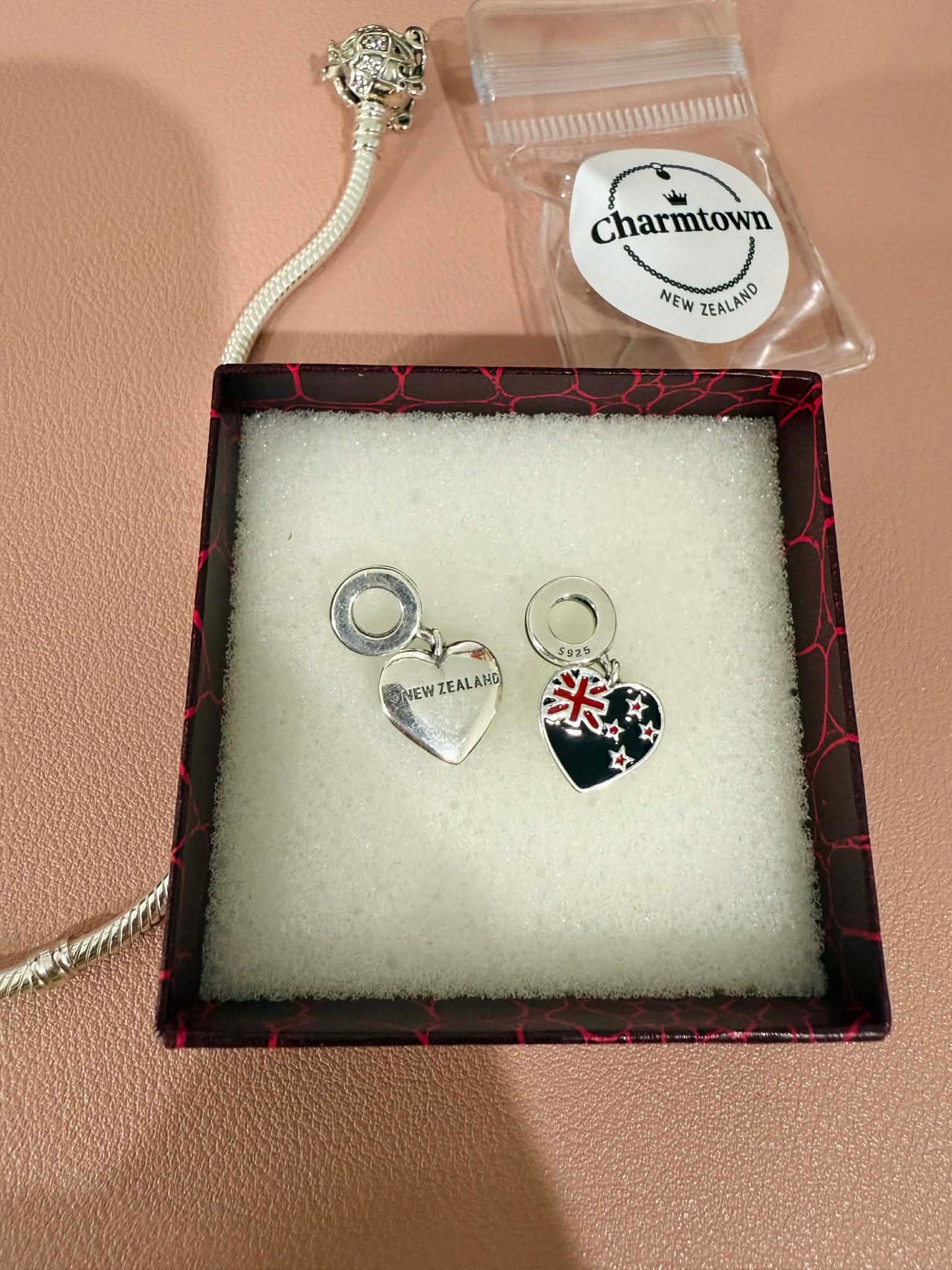 New Zealand Flag Charm For Bracelet