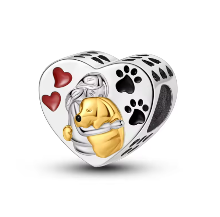 Dog Lover Charm For Bracelet
