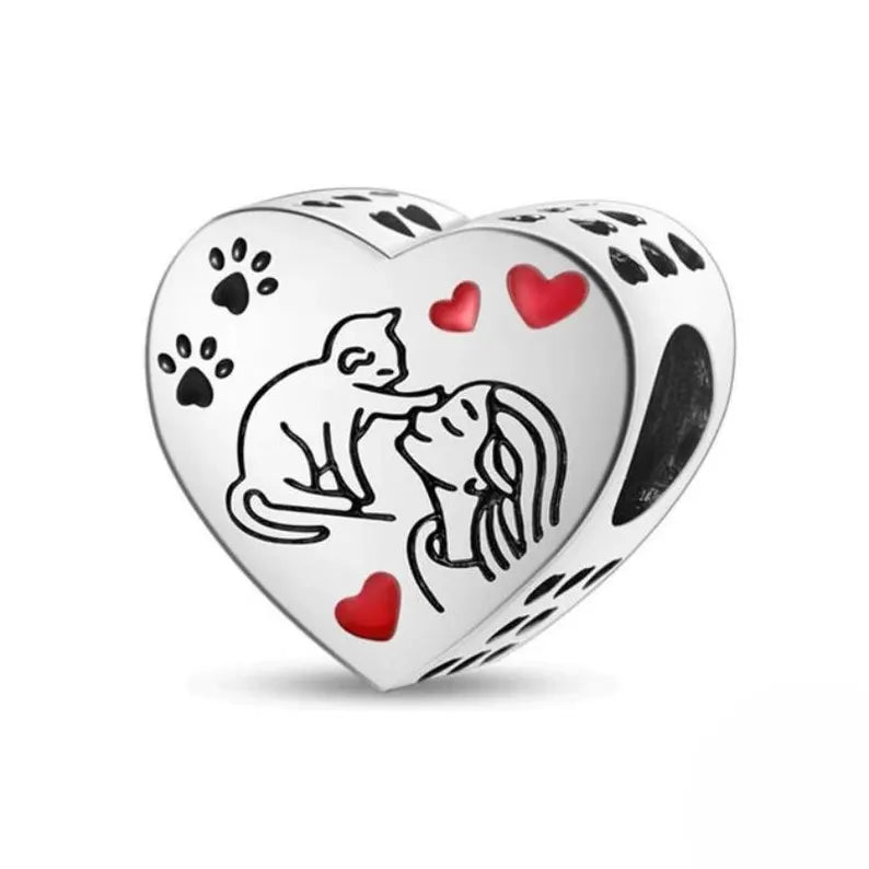 Cat Lover Charm For Bracelet